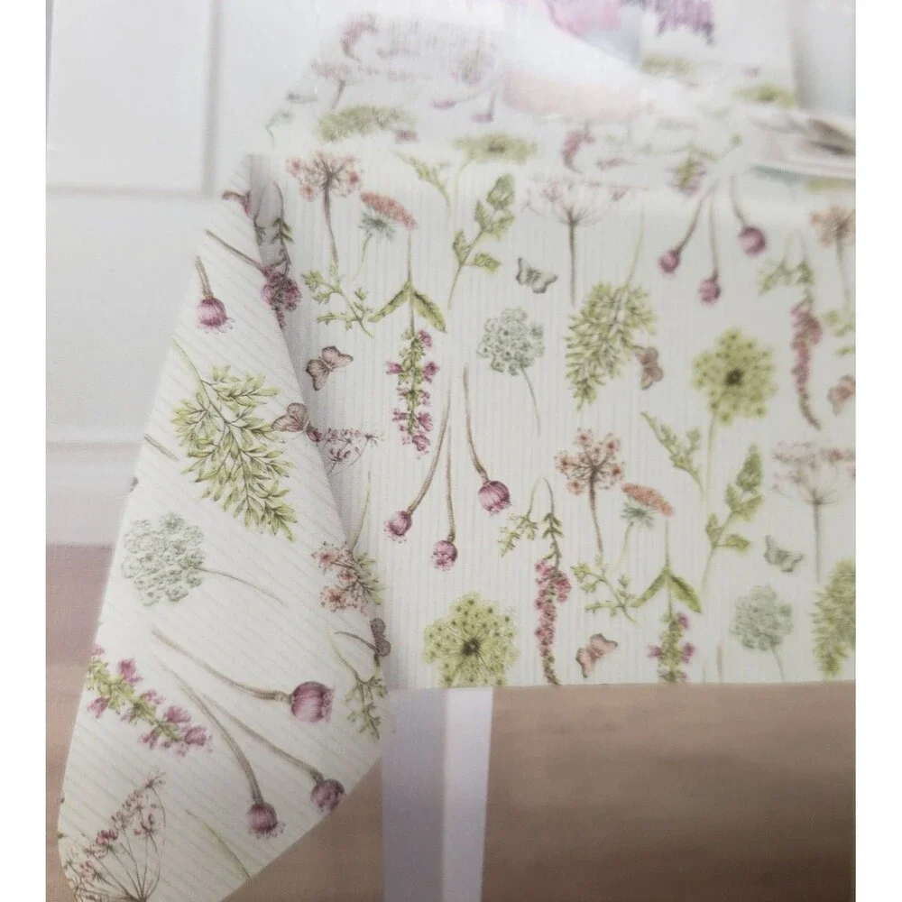 Printed Fabric Tablecloth,60x102